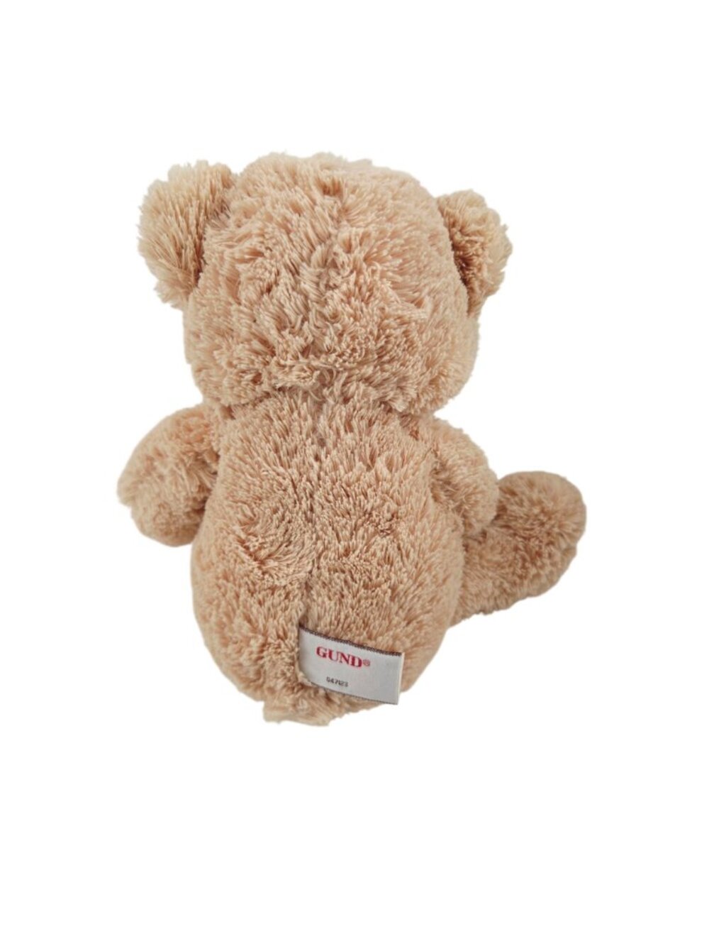 Gund Teddy Bear Plush 047123 Tan Stuffed Animal Shaggy Fur Brown Stitched Nose - Picture 3 of 8